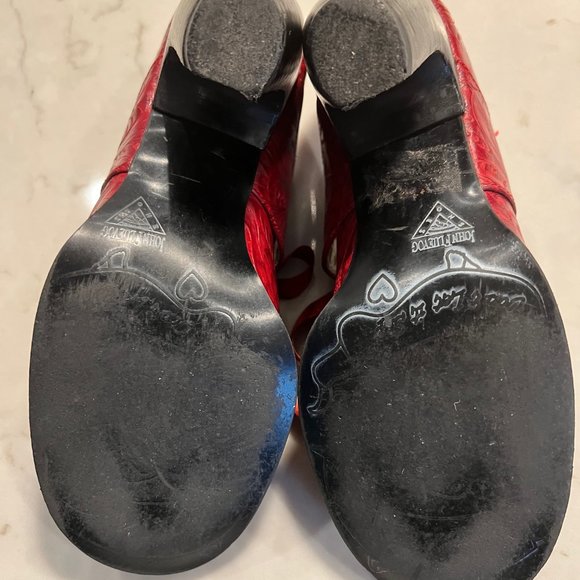 John Fluevog vintage Mary Jane heels, size 7.5 - Picture 5 of 8